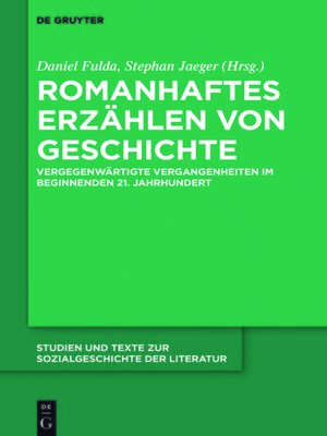 cover image of Romanhaftes Erzählen von Geschichte